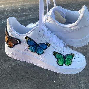 nike air force 1 womens with butterflies
